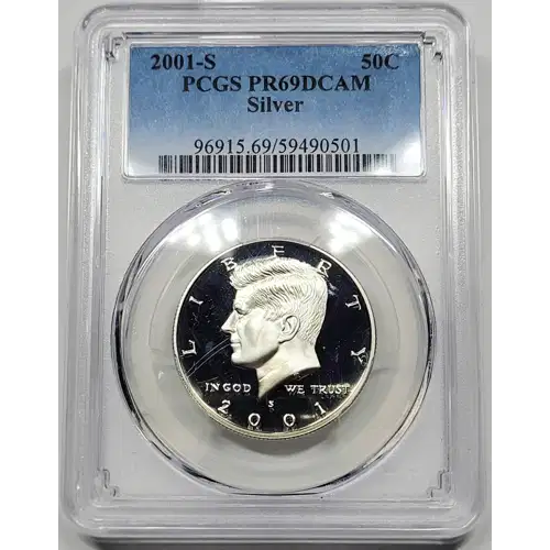 2001-S 50C Silver, DCAM (3)