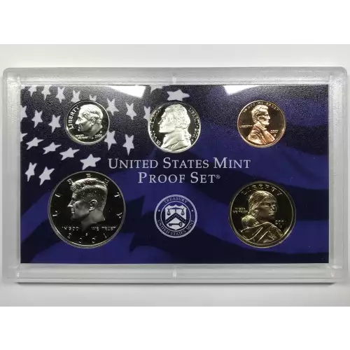 2001 US Mint Proof Set w OGP - Box & COA (6)