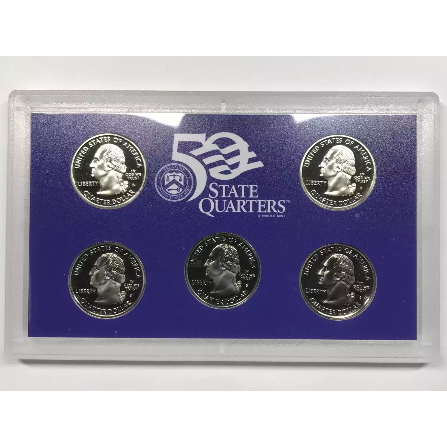 2001 US Mint Proof Set w OGP - Box & COA (4)