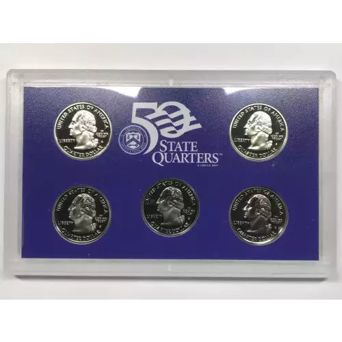 2001 US Mint Proof Set w OGP - Box & COA (4)