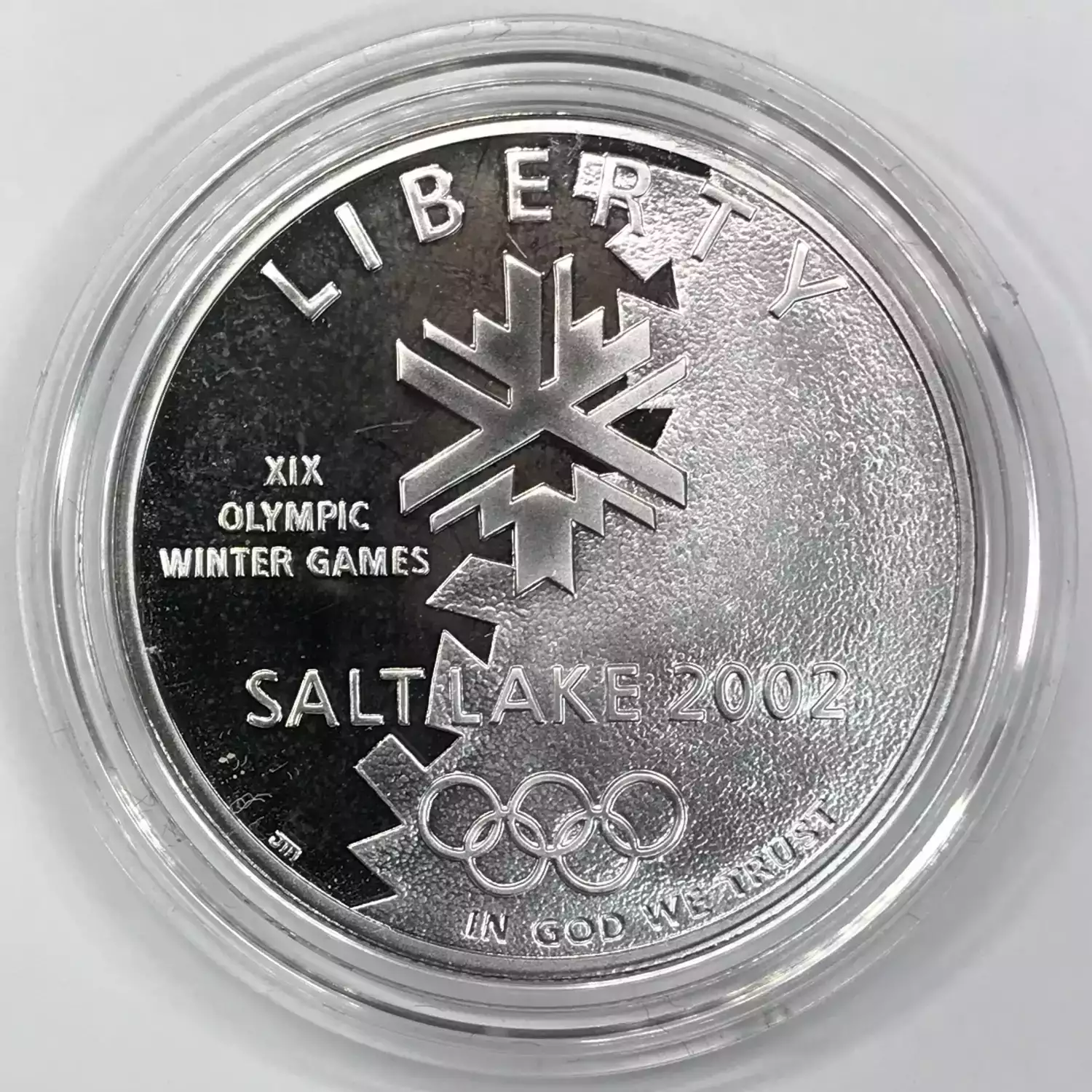 2002-P Salt Lake Olympic Winter Games Proof Silver Dollar w US Mint Box & COA (6)
