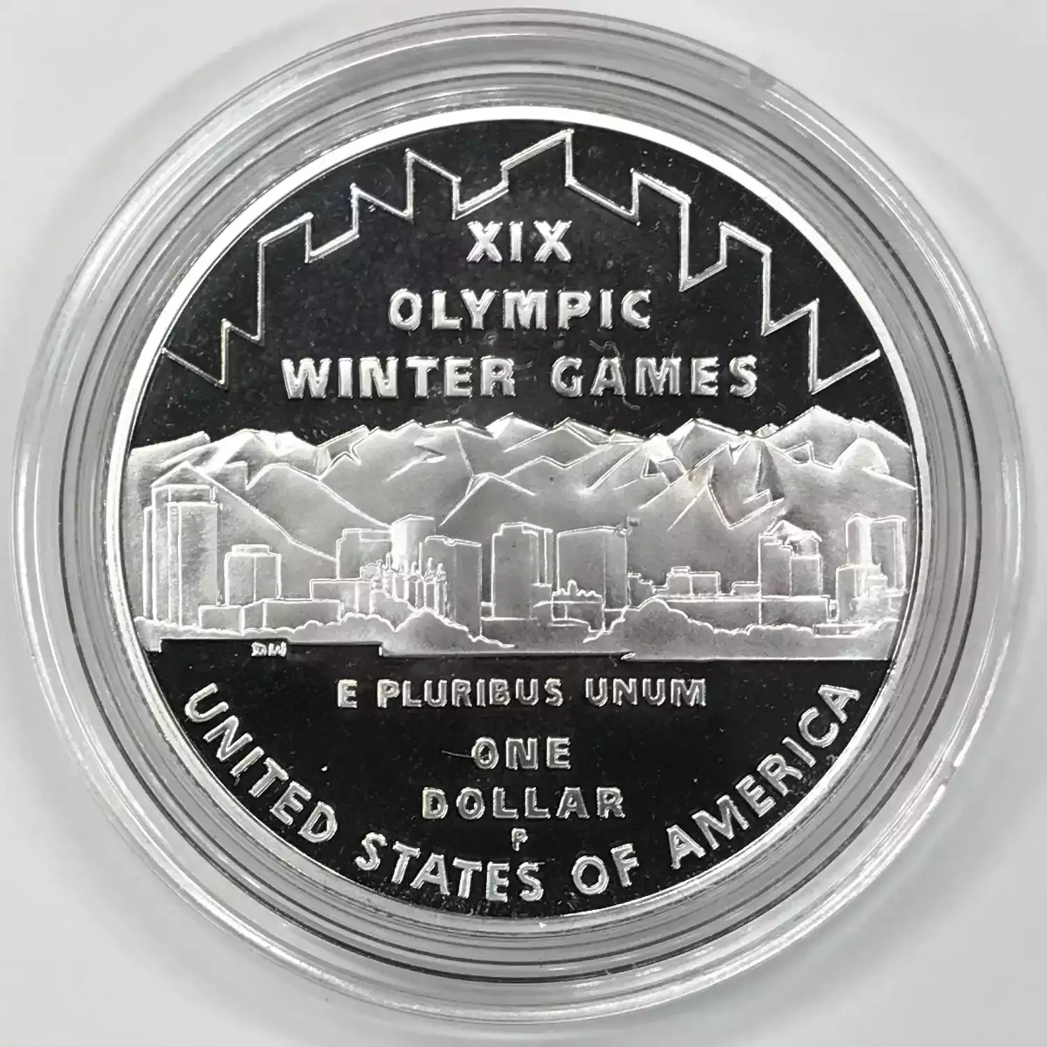 2002-P Salt Lake Olympic Winter Games Proof Silver Dollar w US Mint Box & COA (7)