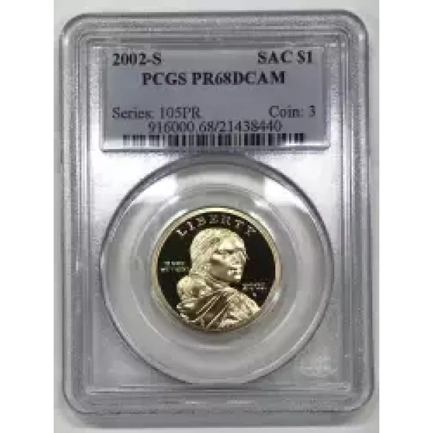 2002-S SAC$1, DCAM