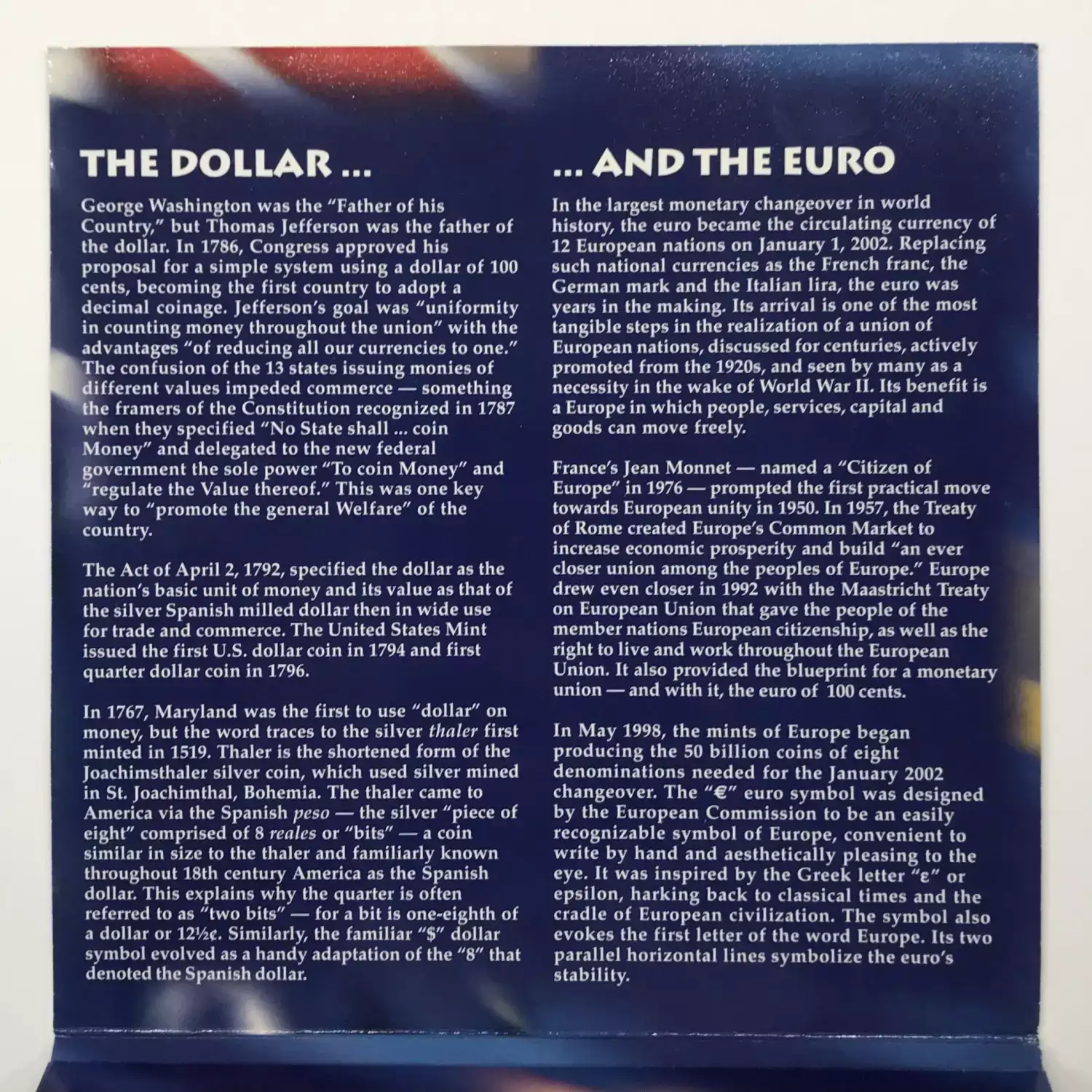 2002 The 50 State Quarters & Euro Coin Collection US Mint OGP (4)