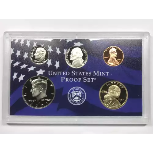 2002 US Mint Proof Set w OGP - Box & COA (3)