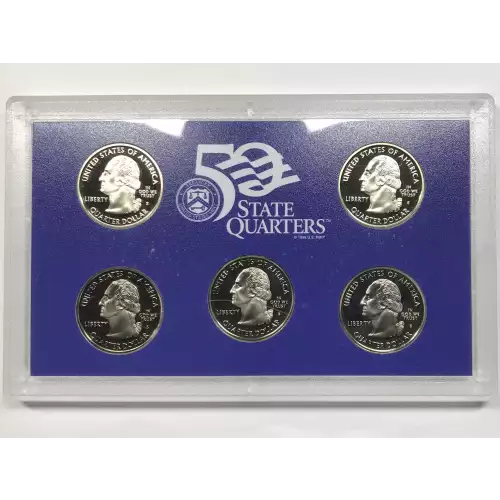2002 US Mint Proof Set w OGP - Box & COA (5)