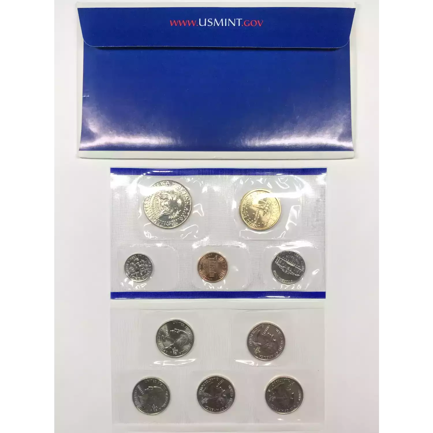 2002 US Mint Uncirculated Coin Set - P & D (4)