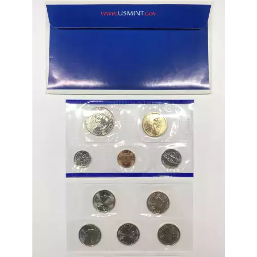 2002 US Mint Uncirculated Coin Set - P & D (4)