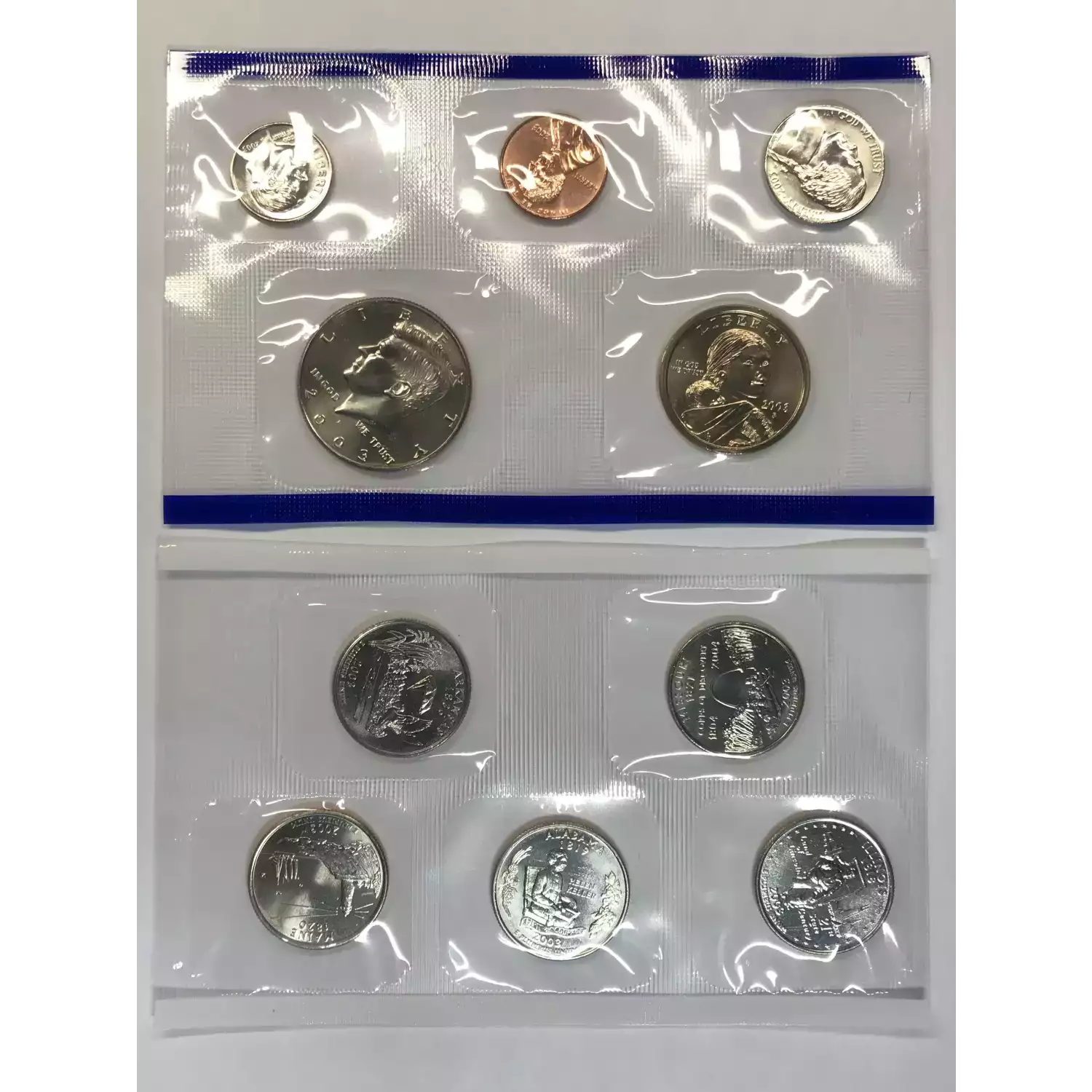 2003 US Mint Uncirculated Coin Set - P & D (6)