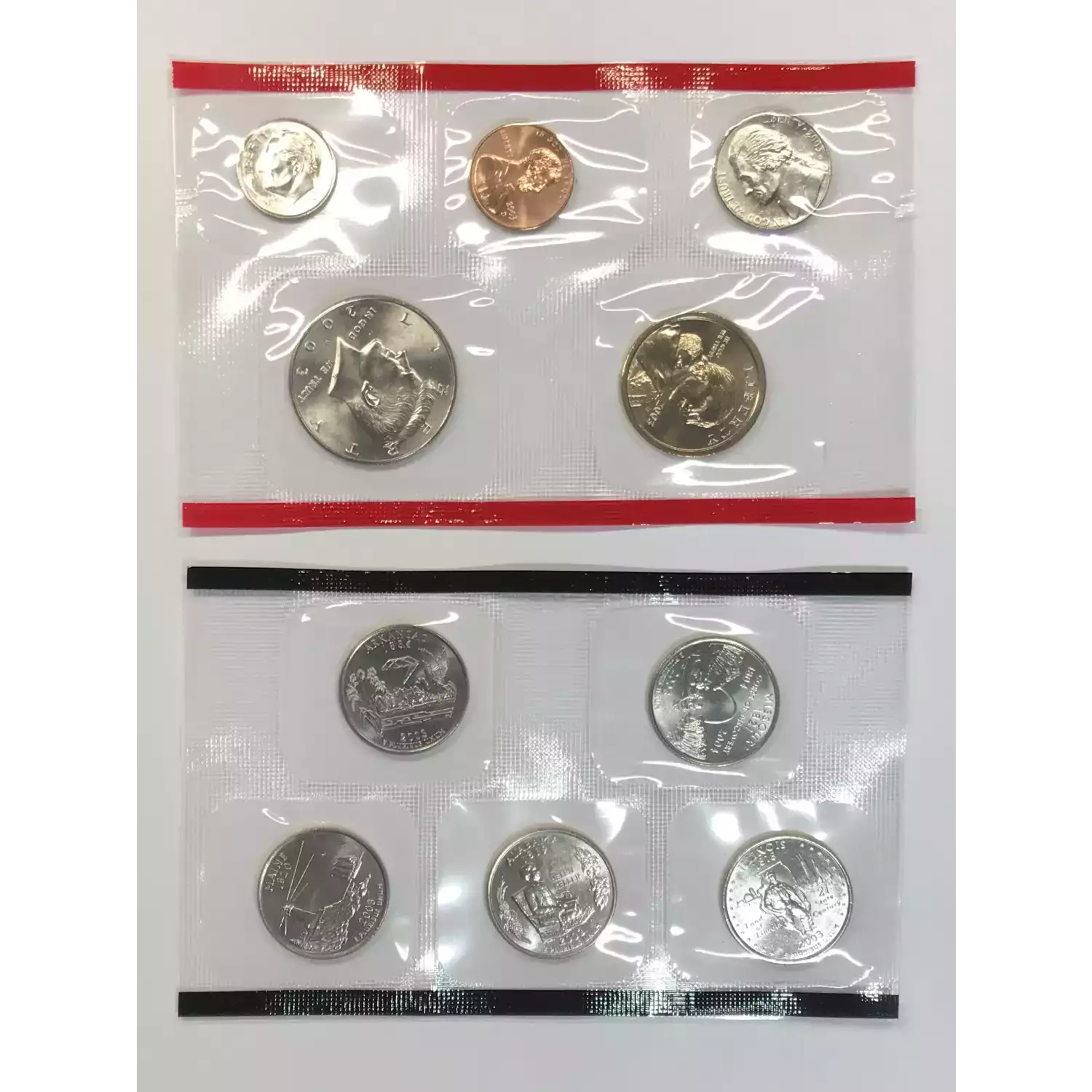 2003 US Mint Uncirculated Coin Set - P & D