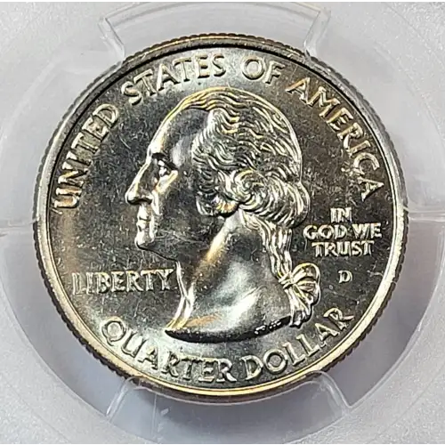 2004-D 25C Wisconsin Extra Leaf High