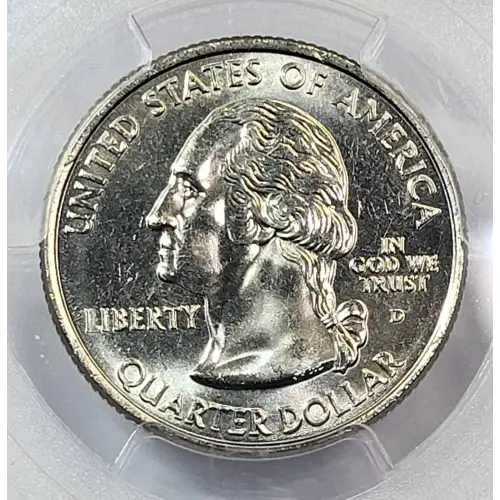 2004-D 25C Wisconsin Extra Leaf High