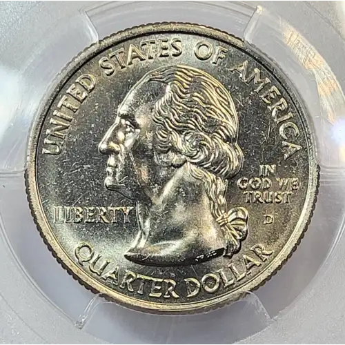 2004-D 25C Wisconsin Extra Leaf High