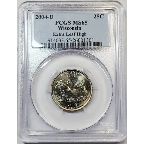 2004-D 25C Wisconsin Extra Leaf High (4)