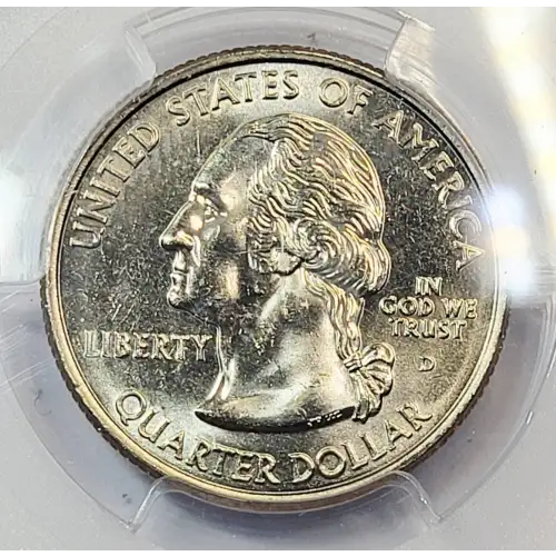 2004-D 25C Wisconsin Extra Leaf High