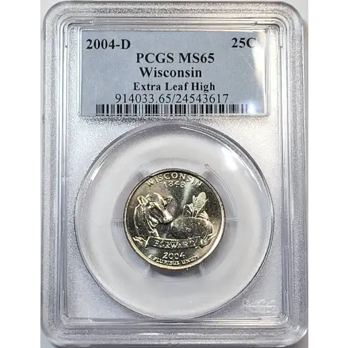 2004-D 25C Wisconsin Extra Leaf High (4)