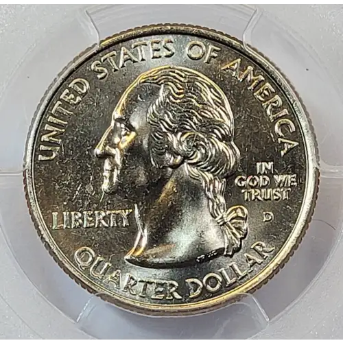 2004-D 25C Wisconsin Extra Leaf Low