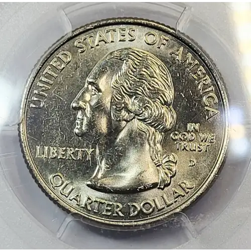 2004-D 25C Wisconsin Extra Leaf Low