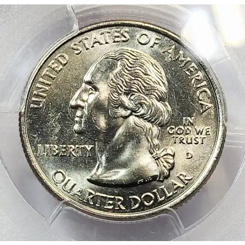 2004-D 25C Wisconsin Extra Leaf Low