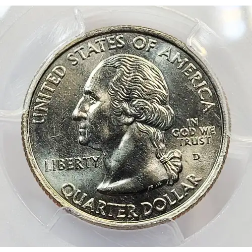 2004-D 25C Wisconsin Extra Leaf Low