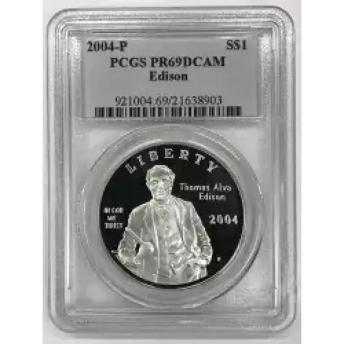 2004-P $1 Edison, DCAM