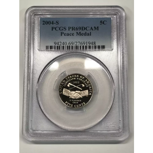 2004-S 5C Peace Medal, DCAM (2)
