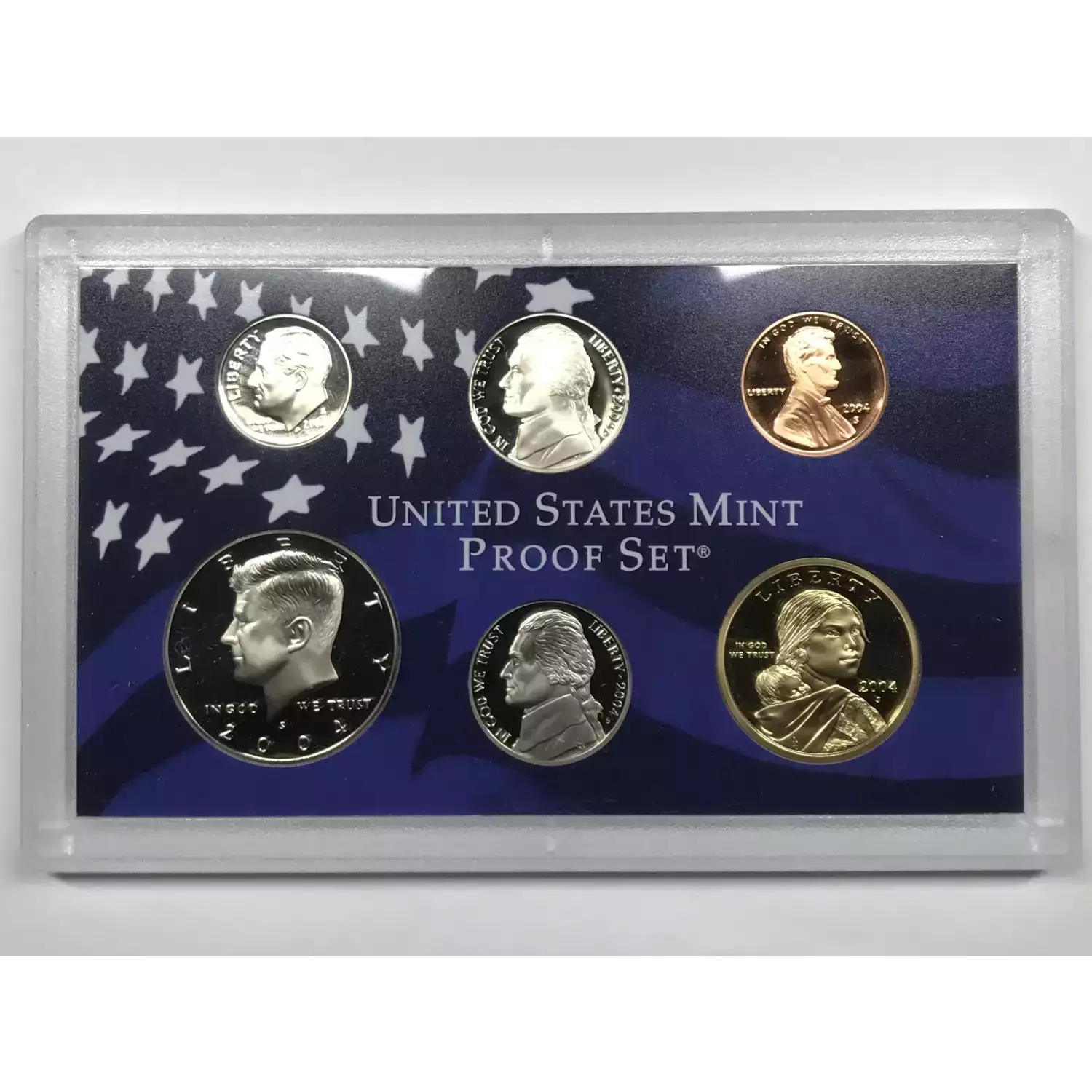 2004 US Mint Proof Set w OGP - Box & COA (6)