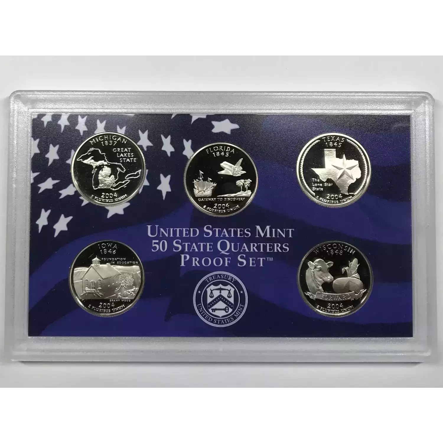 2004 US Mint Proof Set w OGP - Box & COA (3)