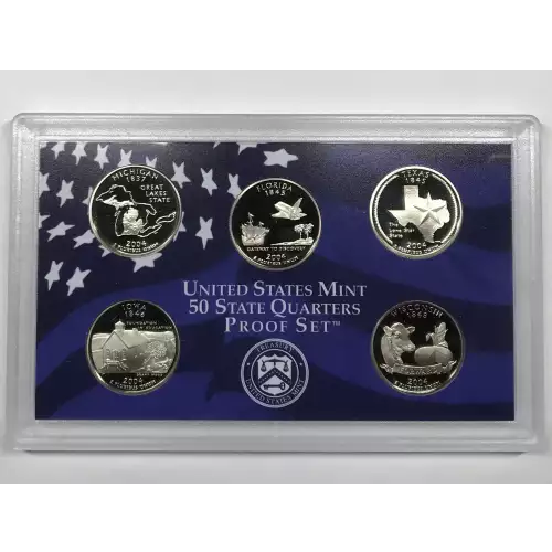 2004 US Mint Proof Set w OGP - Box & COA (3)