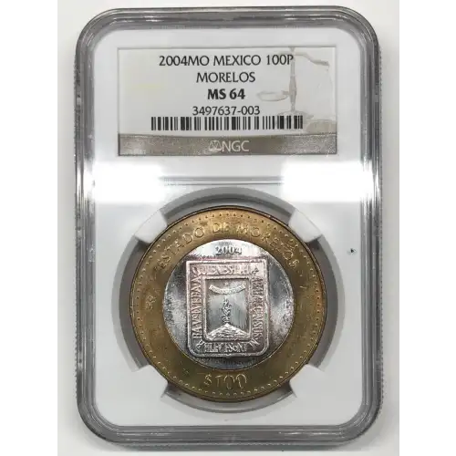 2004Mo BiMet Morelos Al-Ae Ring Federation 180th Anniv.