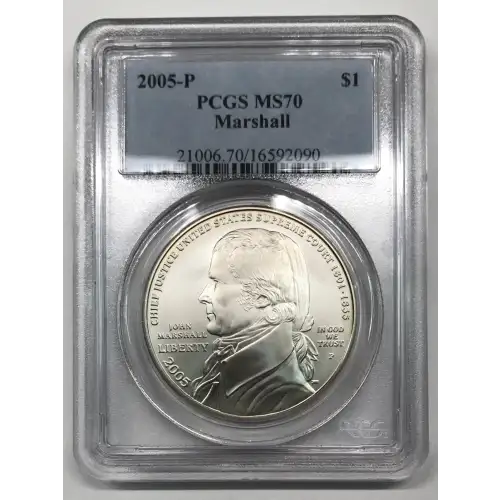 2005-P $1 Marshall