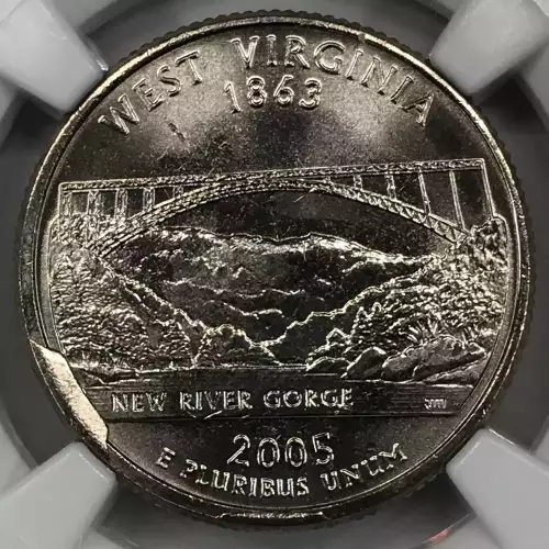 2005 P WEST OBV DIE BREAK @4:00 & TWO REV DIE BREAKS @6:00&8:00  (3)