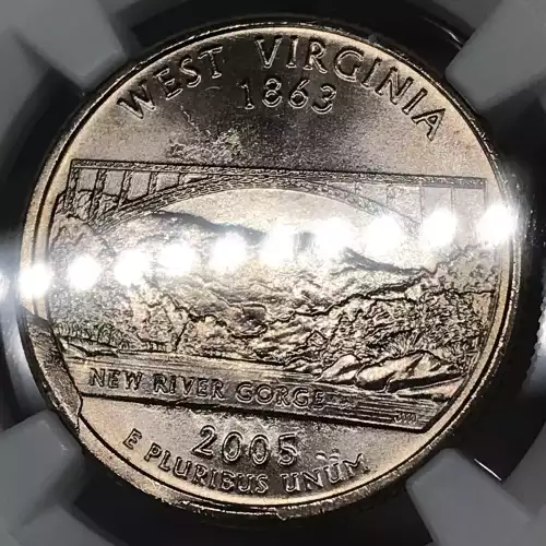 2005 P WEST OBV DIE BREAK @4:00 & TWO REV DIE BREAKS @6:00&8:00 
