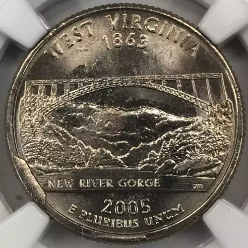 2005 P WEST OBV DIE BREAK @4:00 & TWO REV DIE BREAKS @6:00&8:00  (3)