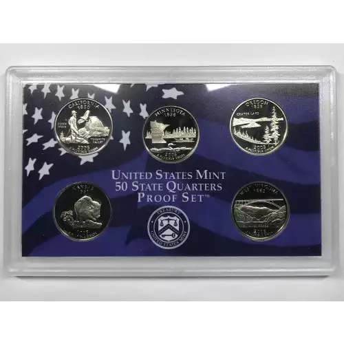 2005 US Mint Proof Set w OGP - Box & COA (3)