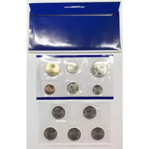 2005 US Mint Uncirculated Coin Set - P & D - SMS Satin Finish (9)