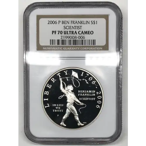 2006 BENJAMIN FRANKLIN SCIENTIST ULTRA CAMEO (2)
