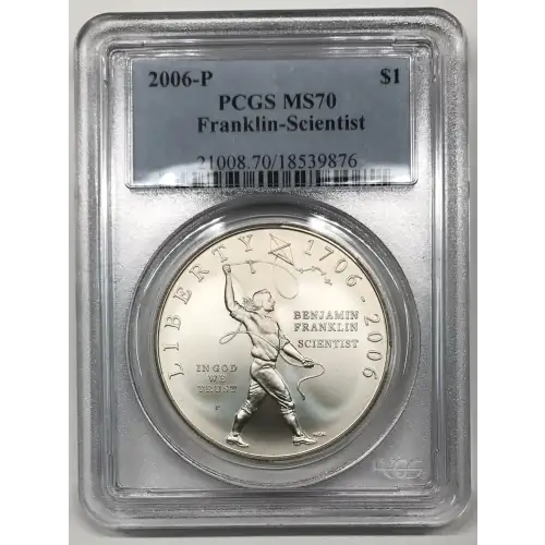 2006-P $1 Franklin-Scientist