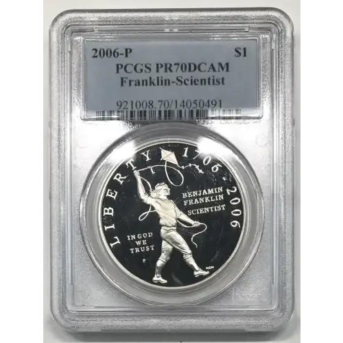 2006-P $1 Franklin-Scientist, DCAM