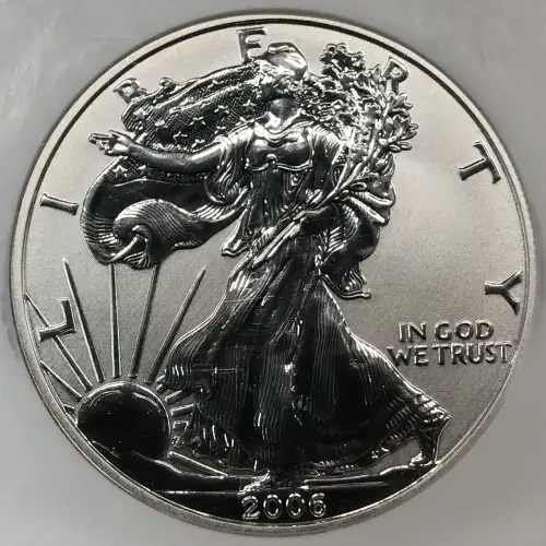 2006 P 20TH ANNIVERSARY SILVER DOLLAR SET OFFICIAL US MINT SET (2)