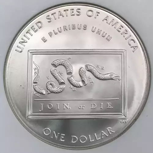 2006-P Benjamin Franklin Tercentenary Scientist Commemorative Silver Dollar NGC MS-70 (3)
