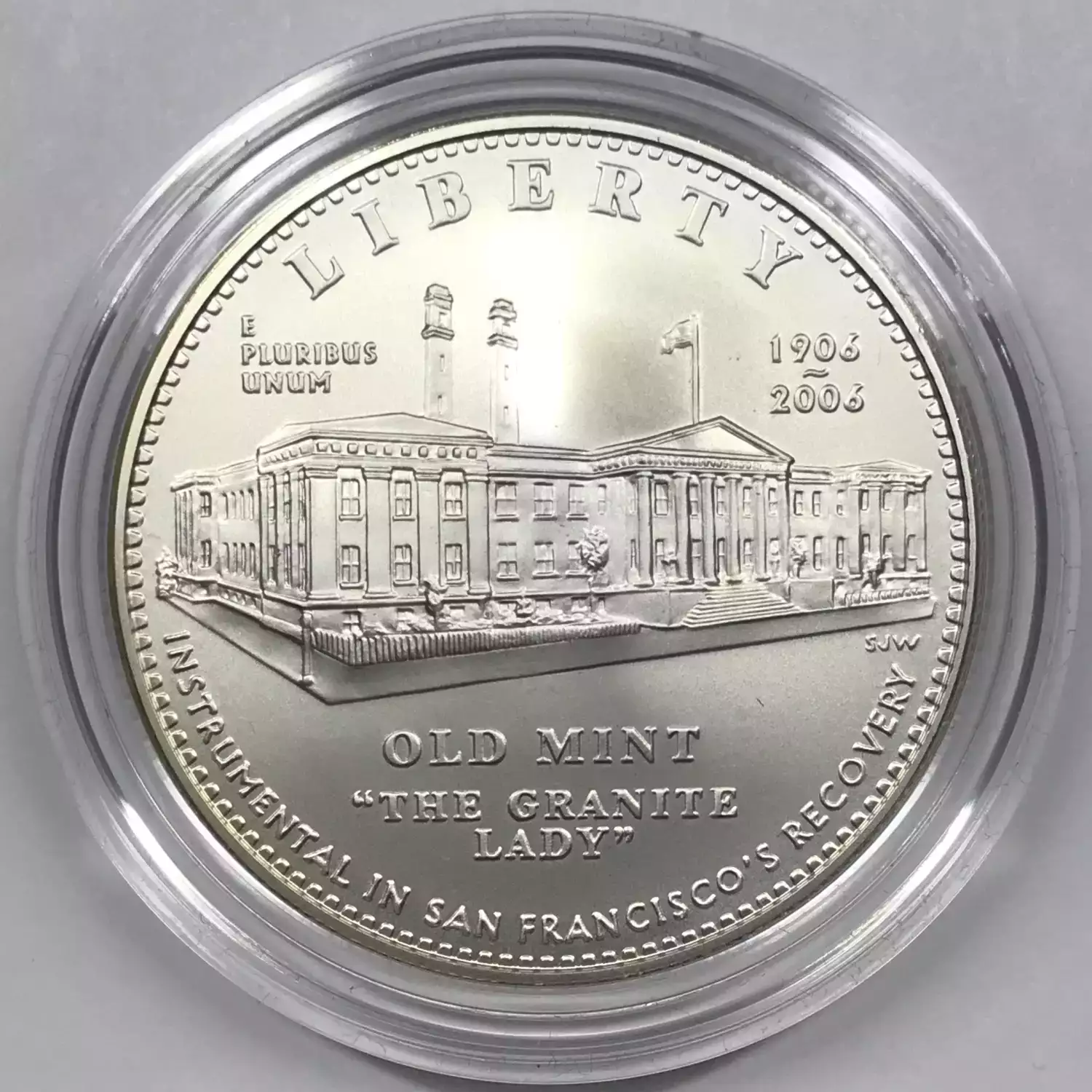 2006-S San Francisco Old Mint Uncirculated Silver Dollar w US Mint OGP Box & COA (2)