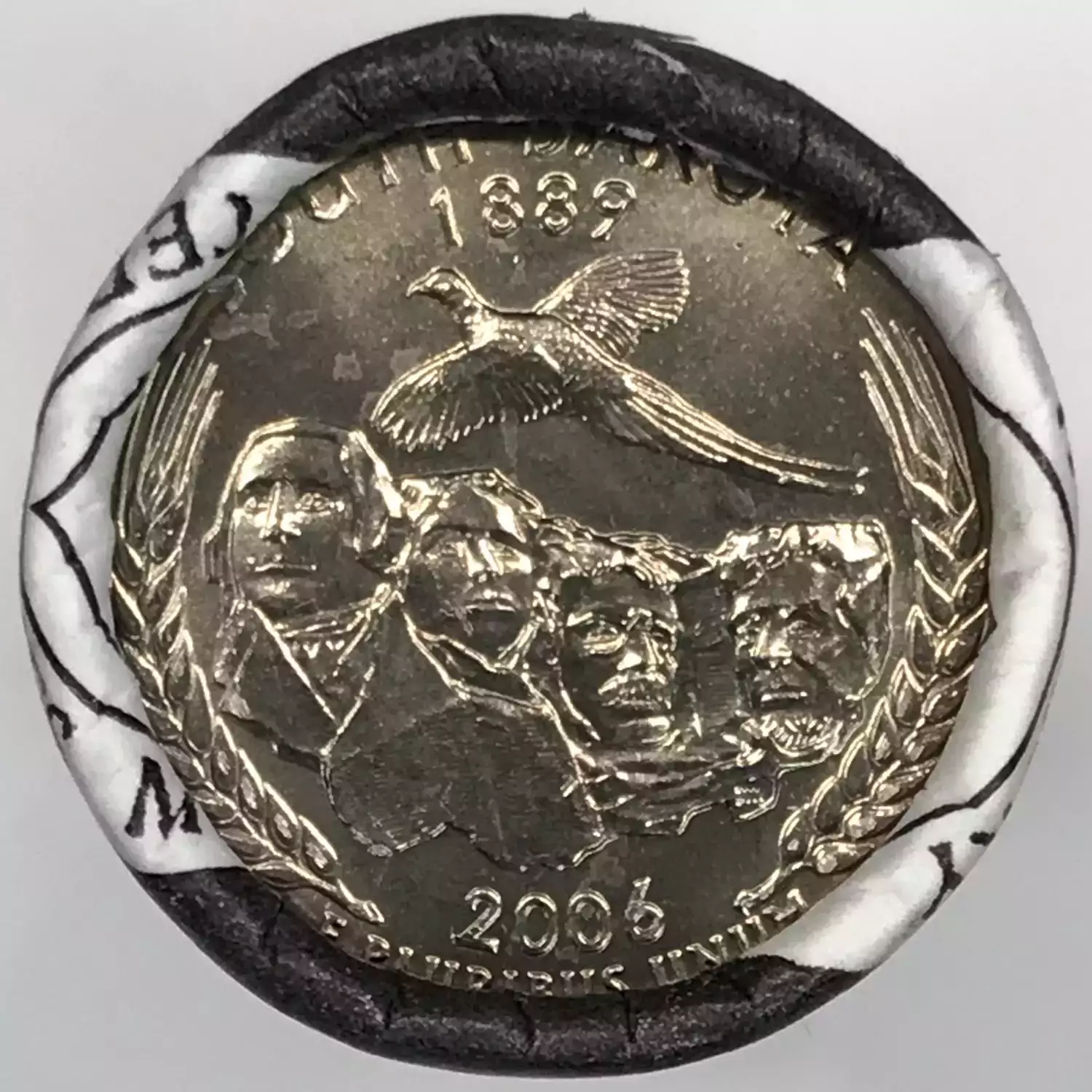 2006 D South Dakota State Quarter - Uncirculated Denver Mint Roll Find