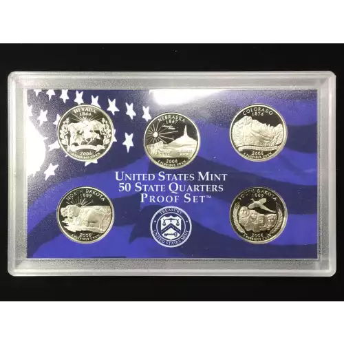 2006 US Mint Proof Set w OGP - Box & COA