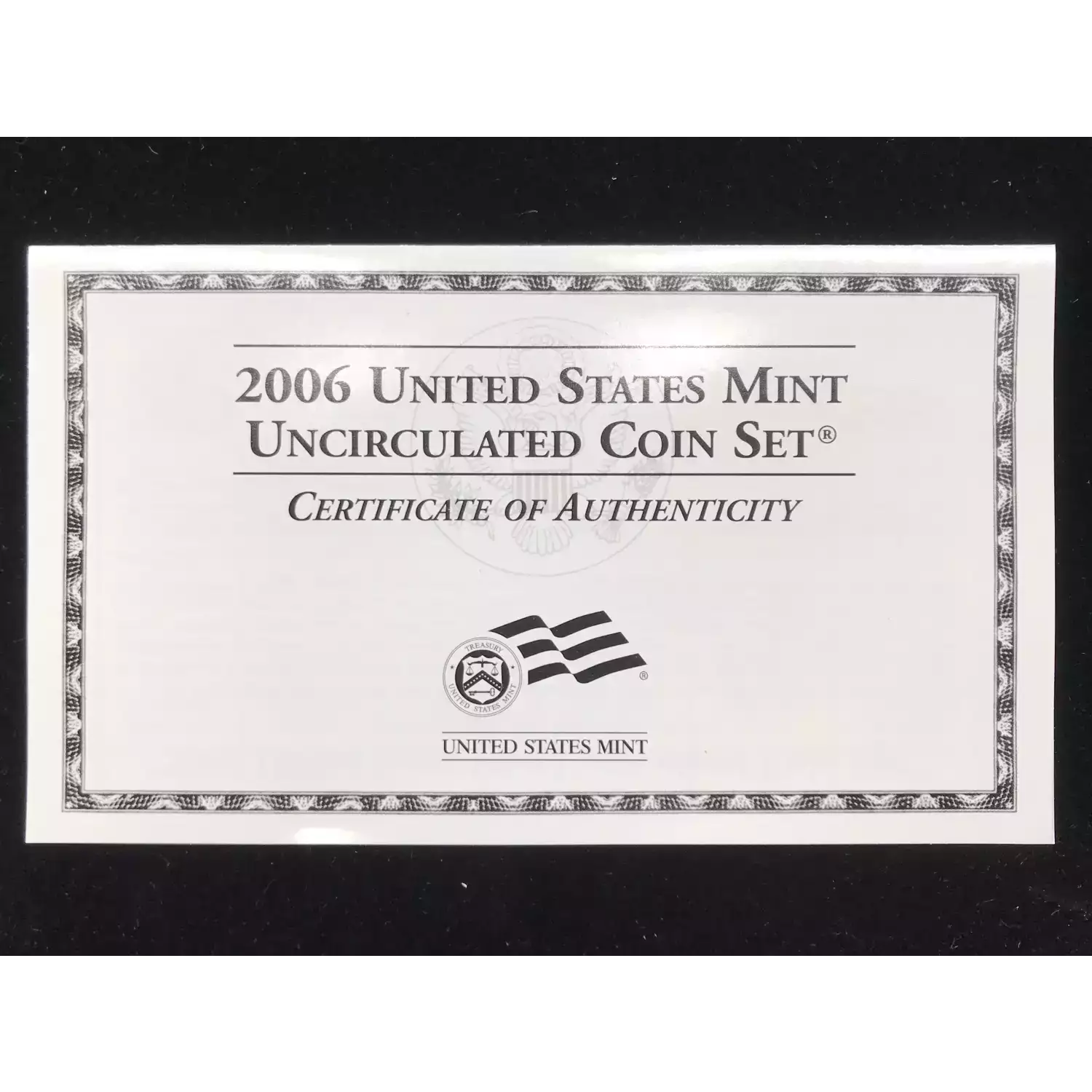 2006 US Mint Uncirculated Coin Set - P & D - SMS Satin Finish (7)