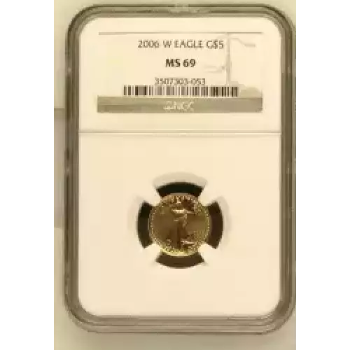 2006 W BURNISHED GOLD EAGLE 