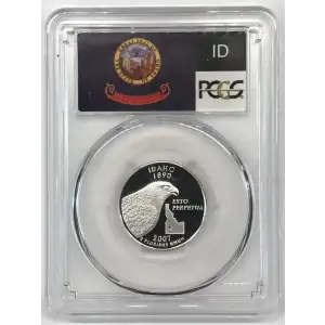 2007-S 25C Idaho Silver, DCAM