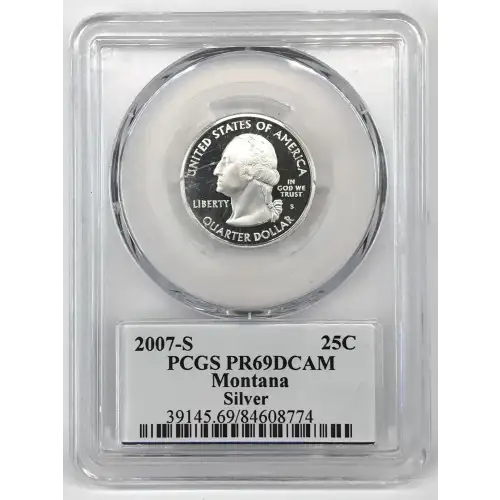 2007-S 25C Montana Silver, DCAM (2)