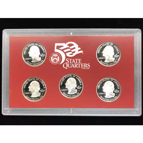 2007-S US Mint Silver Proof Set w OGP - Box & COA