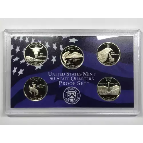 2007 US Mint Proof Set w OGP - Box & COA